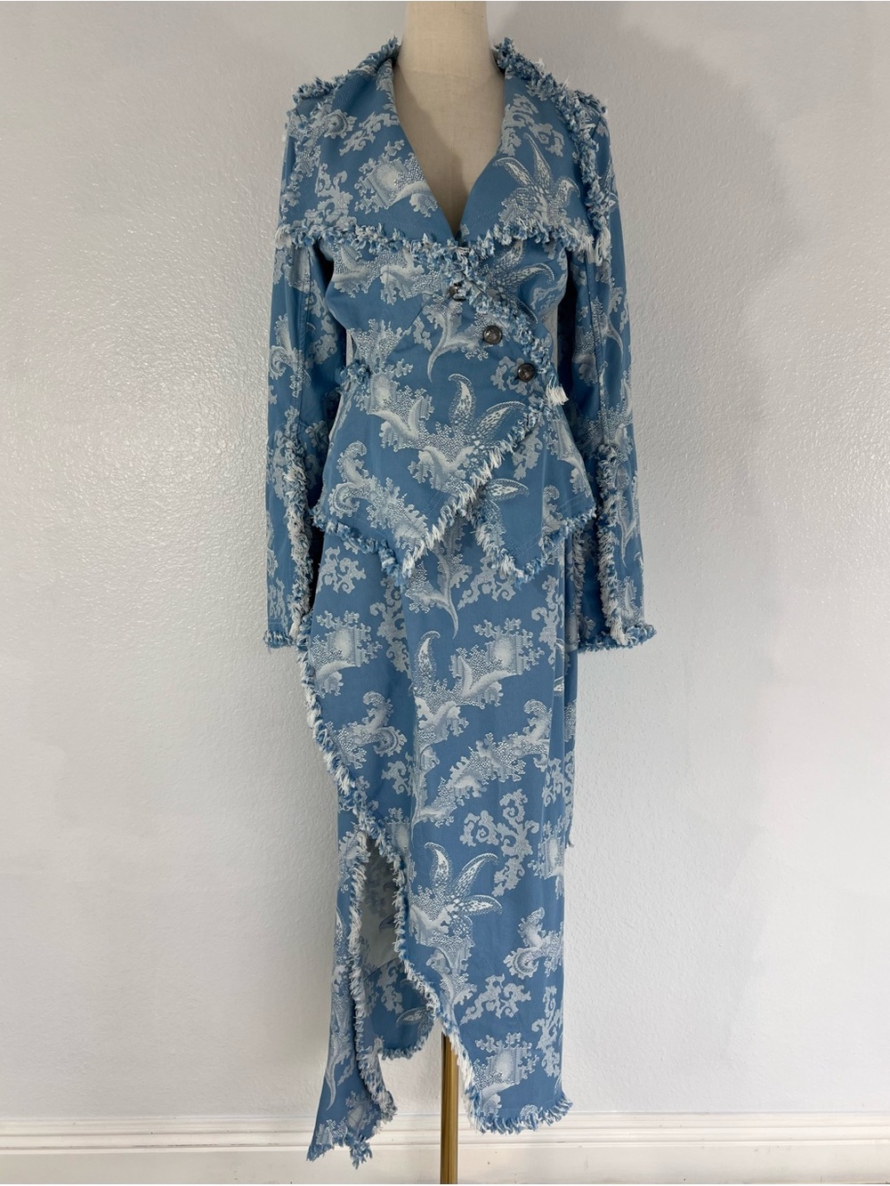 Vivienne Westwood Worth More Jacket and Metro Skirt Suit Set